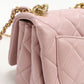 CHANEL Matelassé Lambskin Chain Shoulder Bag - Pink