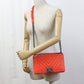 CHANEL Boy Chanel Lambskin Chain Shoulder Bag - Orange