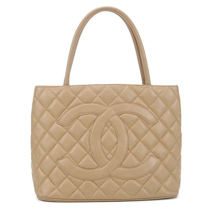 CHANEL Reissue Caviar Tote Bag - Beige