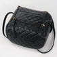 CHANEL Matelassé Lambskin Mini Backpack - Black