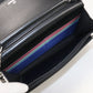 CHANEL Matelassé Lambskin Chain Wallet Shoulder Bag - Black 