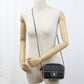 CHANEL Matelassé Lambskin Chain Shoulder Bag - Black