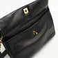 CHANEL Coco Mark Caviar Leather Chain Shoulder Bag - Black