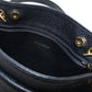 CHANEL Coco Mark Caviar Leather Chain Shoulder Bag - Black