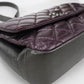 CHANEL Matelassé Lambskin Chain Shoulder Bag - Purple