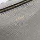 Chloé ダリア カーフスキン ミニ ハンドバッグ チェーンショルダーバッグ - グレー