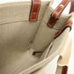 Chloe【クロエ】 CHC22AS397 スモール WOODY トートバッグ リネン レディース