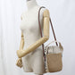 Chloe Woody Small Bucket Bag Shoulder Bag - Beige