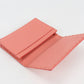 FENDI Selleria Calf Leather Card Case - Pink