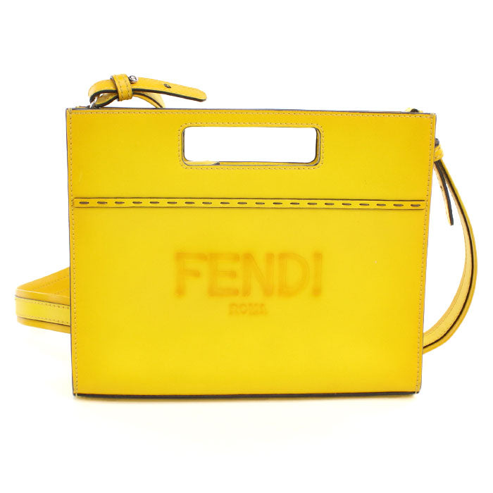 FENDI【フェンディ】 7VA547 2WAY ショッパースモール ハンドバッグ レザー レディース