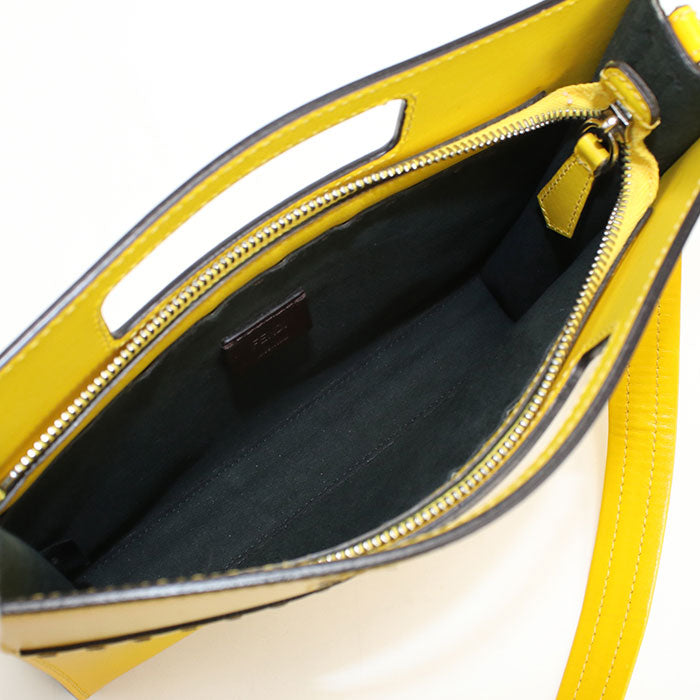 FENDI【フェンディ】 7VA547 2WAY ショッパースモール ハンドバッグ レザー レディース