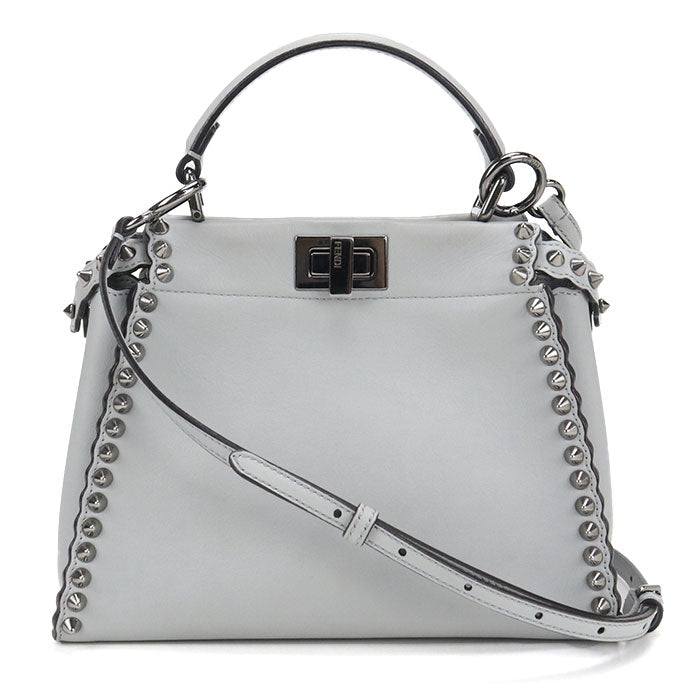 FENDI【フェンディ】 8BN244 2WAY ピーカブー ハンドバッグ カーフ レディース