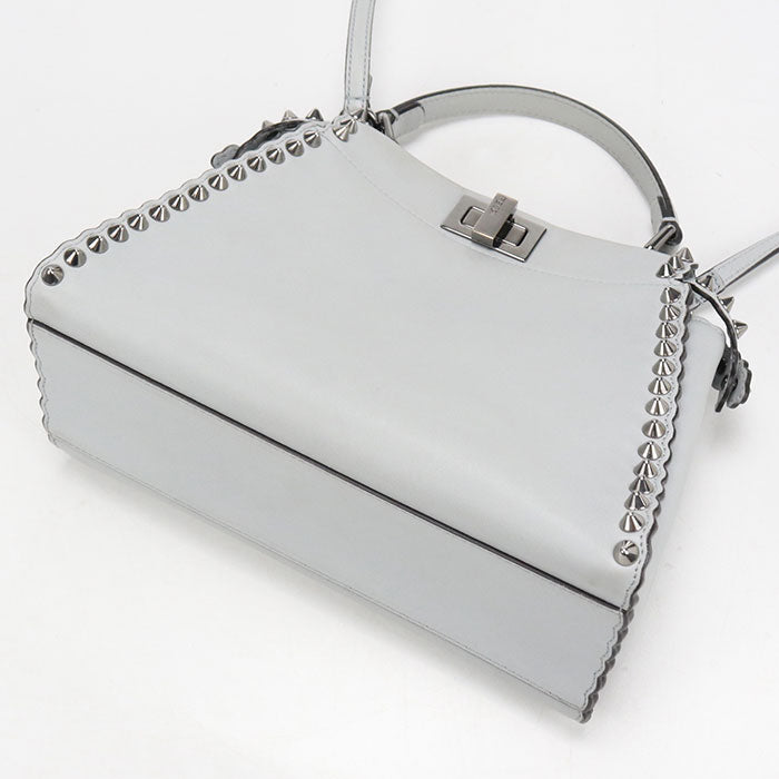 FENDI【フェンディ】 8BN244 2WAY ピーカブー ハンドバッグ カーフ レディース