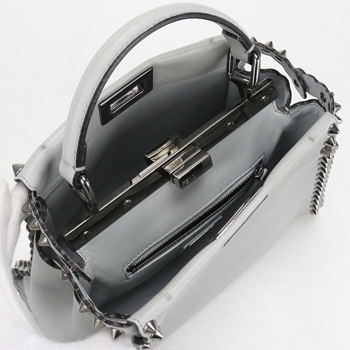 FENDI【フェンディ】 8BN244 2WAY ピーカブー ハンドバッグ カーフ レディース