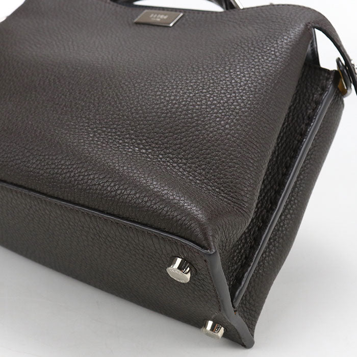 FENDI【フェンディ】 7VA506 ミニエッセンシャル ピーカブー ハンドバッグ レザー レディース