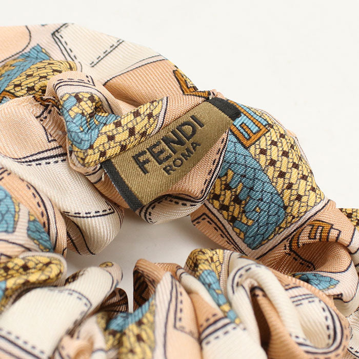 FENDI【フェンディ】 2個セット ズッカ シュシュ シルク レディース