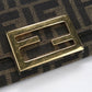 FENDI ズッカ ジャカード 二つ折り長財布 ロングウォレット - ブラウン