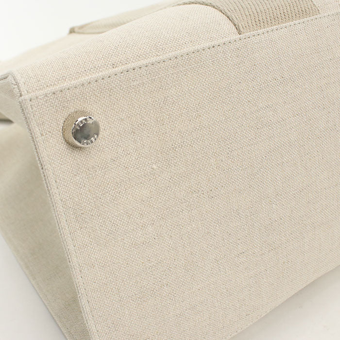 FENDI FFロゴ キャンバス トートバッグ ショルダーバッグ - ベージュ