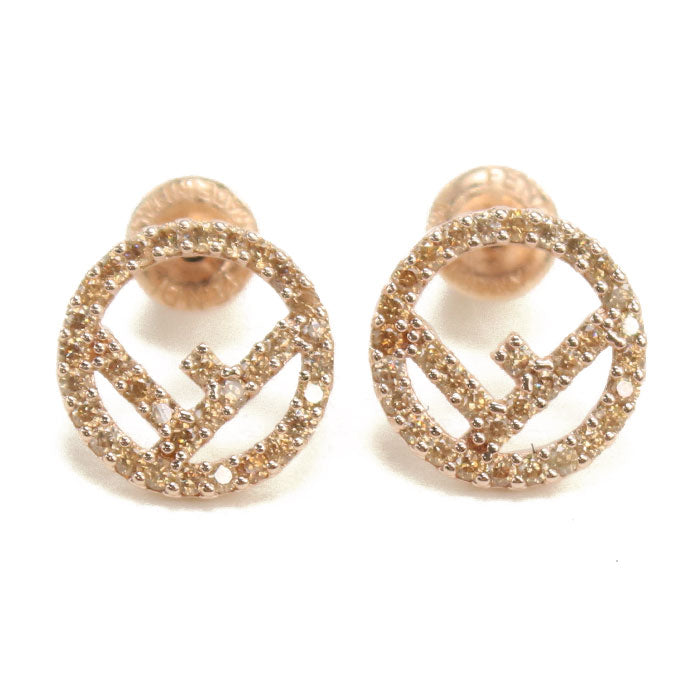 FENDI エフ イズ フェンディ ピアス - メタル