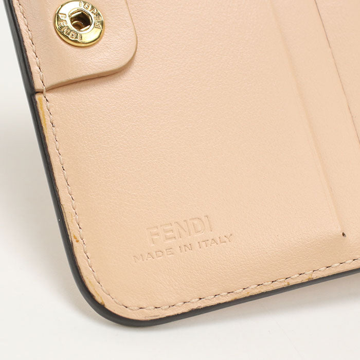 FENDI【フェンディ】 8M0407 エフ イズ フェンディ 二つ折り財布 カーフ レディース