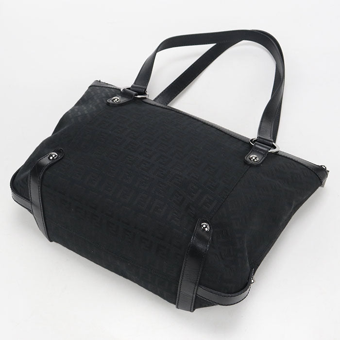 FENDI【フェンディ】 8BH196 ズッキーノ トートバッグ キャンバス/レザー レディース