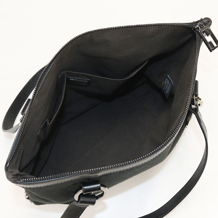 FENDI【フェンディ】 8BH196 ズッキーノ トートバッグ キャンバス/レザー レディース