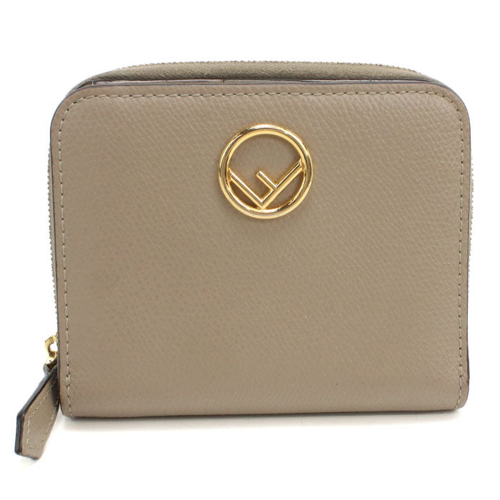 FENDI【フェンディ】 8M0407 エフ イズ フェンディ 二つ折り財布 レザー レディース