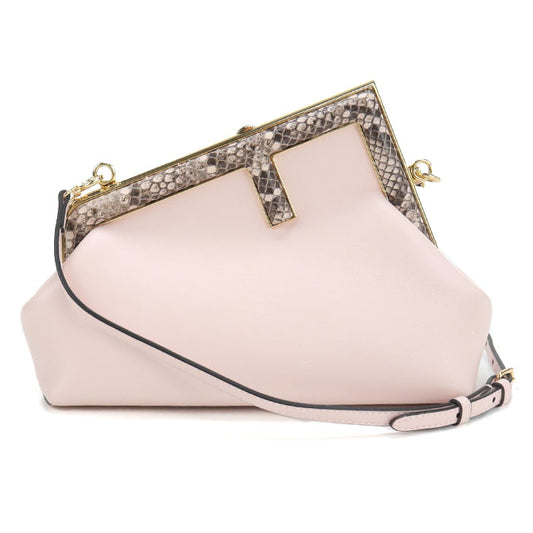 FENDI 8BP129 ファースト スモール ショルダーバッグ カーフ レディース