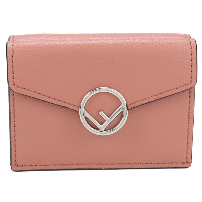 FENDI【フェンディ】 8M0395 エフイズフェンディ 三つ折り財布 カーフ レディース