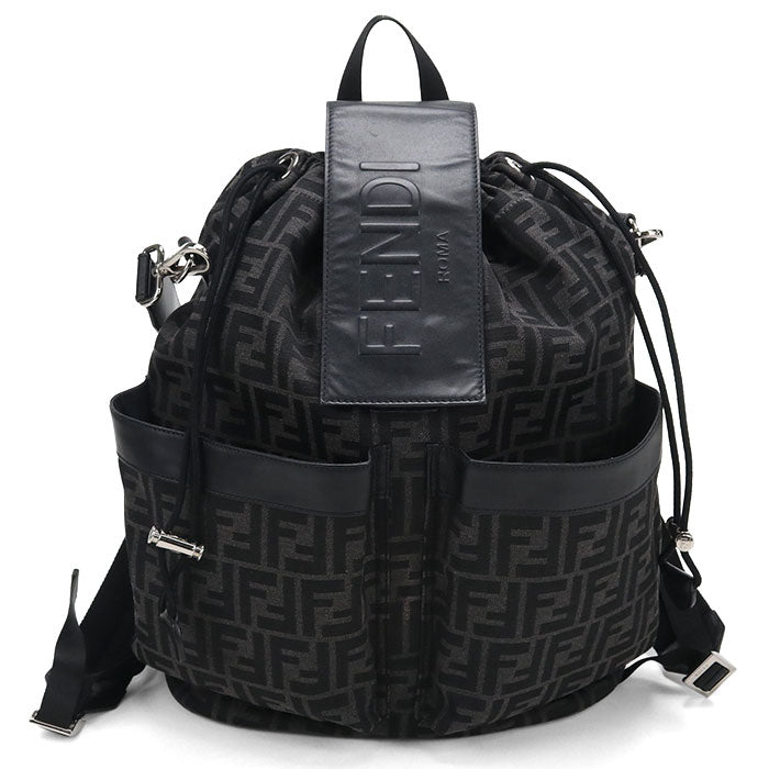 FENDI【フェンディ】 7VZ070　 フェンディ ストライクミディアム FFジャガード リュック ジャガード メンズ