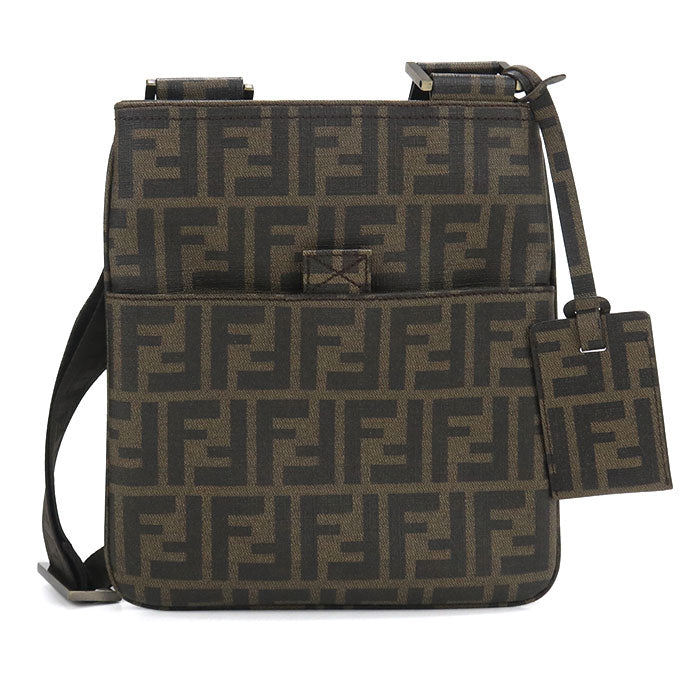 FENDI【フェンディ】 7VA214 ショルダーバッグ ズッカ 斜め掛け ショルダーバッグ PVC レディース