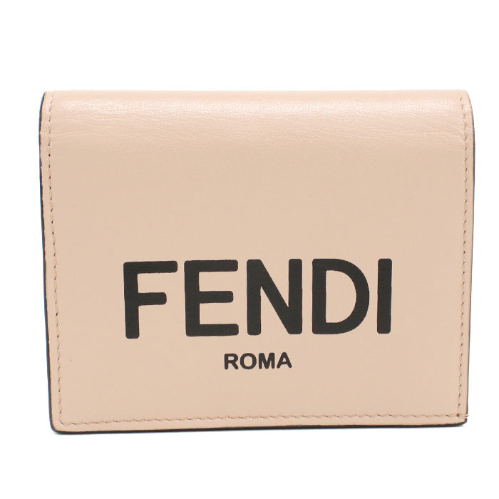 FENDI【フェンディ】 8M0420 スモール フェンディ ローマ 二つ折り財布 カーフ レディース