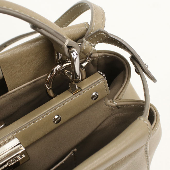 FENDI【フェンディ】 8BN244 2WAY ピーカブー ハンドバッグ カーフ レディース