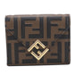 FENDI【フェンディ】 8M0480 FFダイヤモンド 三つ折り財布 カーフ レディース