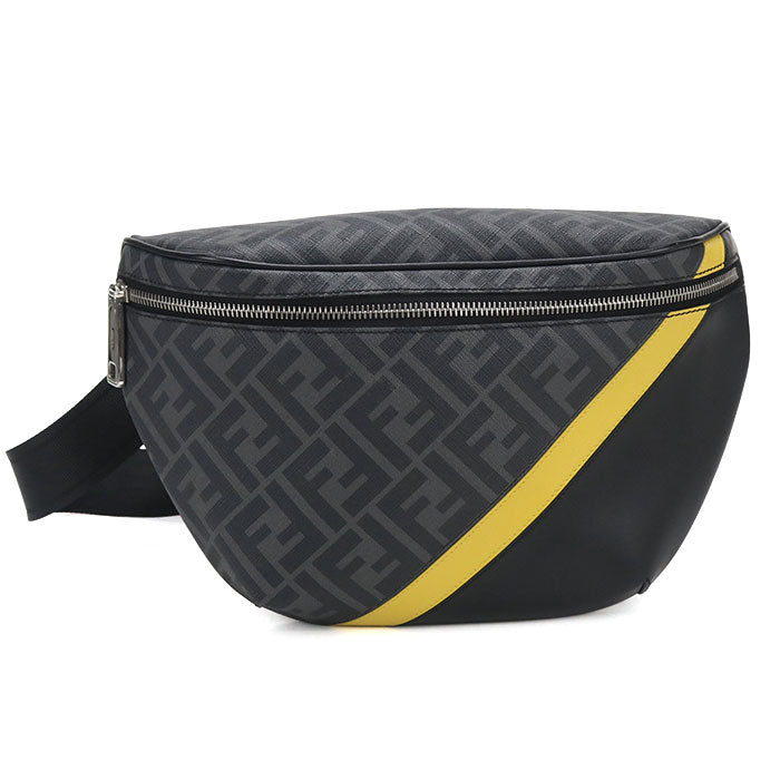 FENDI【フェンディ】 7VA562 ベルトバッグ ダイアゴナル ボディバッグ PVC メンズ