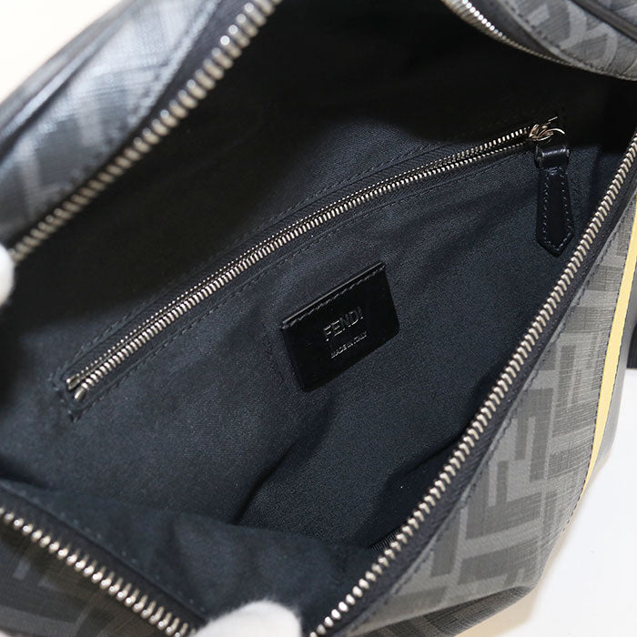 FENDI【フェンディ】 7VA562 ベルトバッグ ダイアゴナル ボディバッグ PVC メンズ