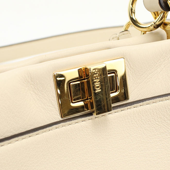 FENDI【フェンディ】 8BN244 2WAY ピーカブー ハンドバッグ カーフ レディース