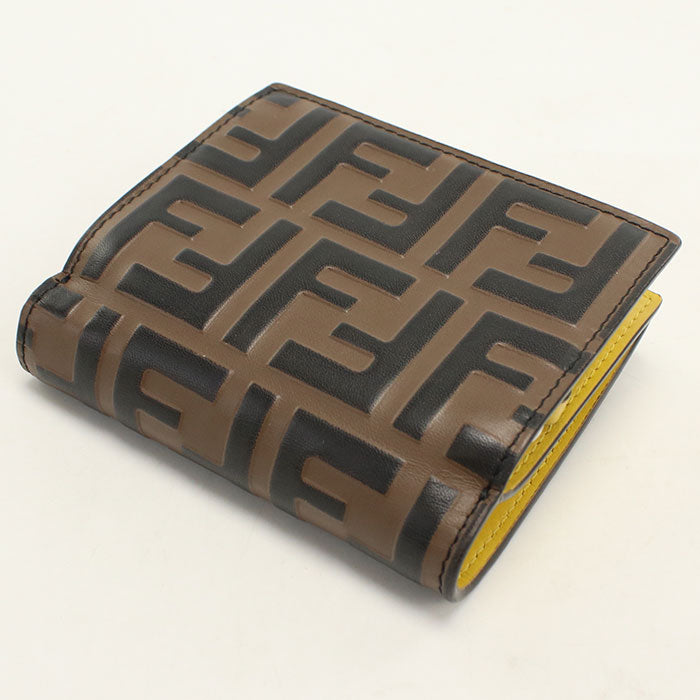 FENDI【フェンディ】 8M0386 エフイズフェンディ 二つ折り財布 カーフ レディース