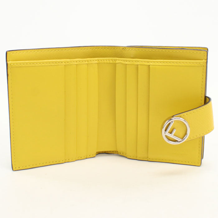FENDI【フェンディ】 8M0386 エフイズフェンディ 二つ折り財布 カーフ レディース