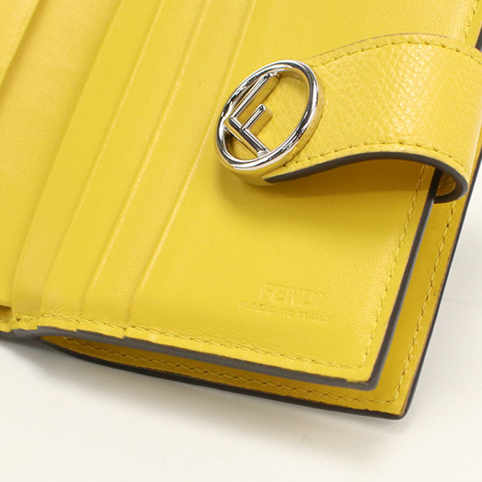 FENDI【フェンディ】 8M0386 エフイズフェンディ 二つ折り財布 カーフ レディース