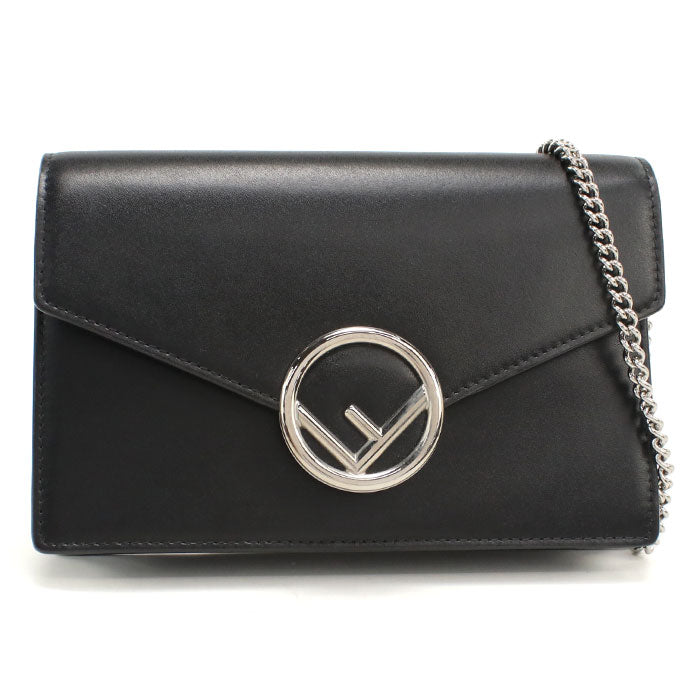 FENDI【フェンディ】 8BS006 エフイズフェンディ チェーンウォレット カーフ レディース