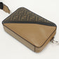 FENDI Diagonal Camera Case Shoulder Bag - Brown