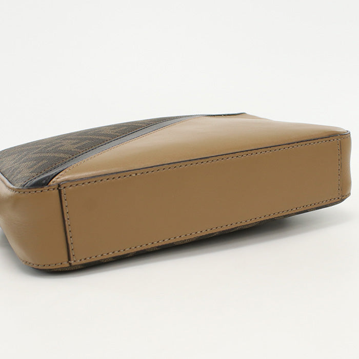 FENDI Diagonal Camera Case Shoulder Bag - Brown