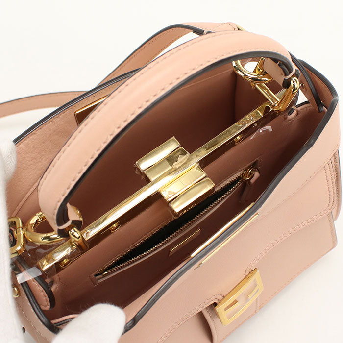 FENDI【フェンディ】 8BN244 ピーカブー ミニ ピーカブー ハンドバッグ カーフ レディース