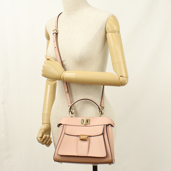FENDI【フェンディ】 8BN244 ピーカブー ミニ ピーカブー ハンドバッグ カーフ レディース