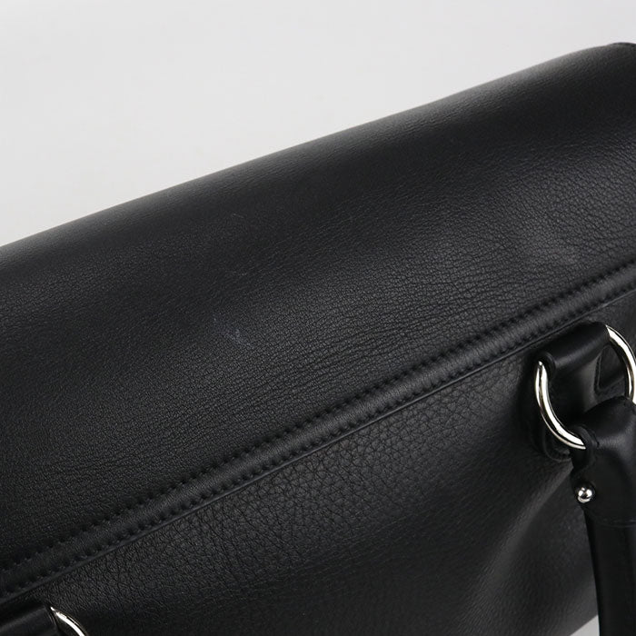 FERRAGAMO ガンチーニ カーフ トートバッグ - ブラック