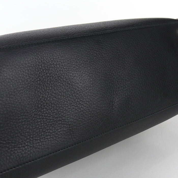 FERRAGAMO ガンチーニ カーフ トートバッグ - ブラック