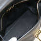 FERRAGAMO Gancini Calfskin Handbag/Shoulder Bag - Black