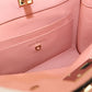 Ferragamo Gancini Studio Bag Calfskin Handbag/Shoulder Bag - Pink