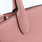 Ferragamo Gancini Studio Bag Calfskin Handbag/Shoulder Bag - Pink